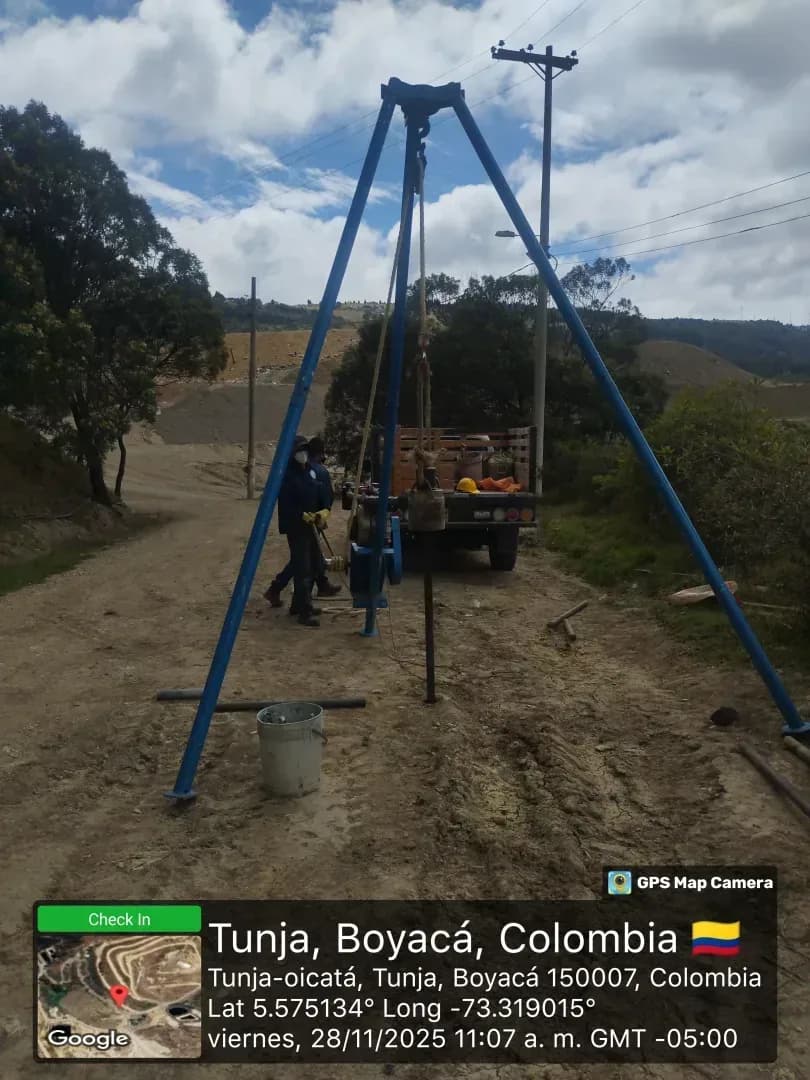 Sondeo de suelos - Constructora GH